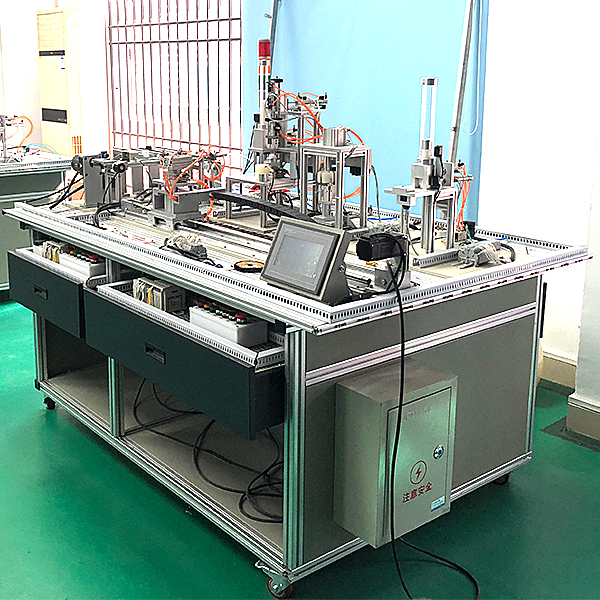 自动生产线考核实训装备,机电液气一体化实训装置