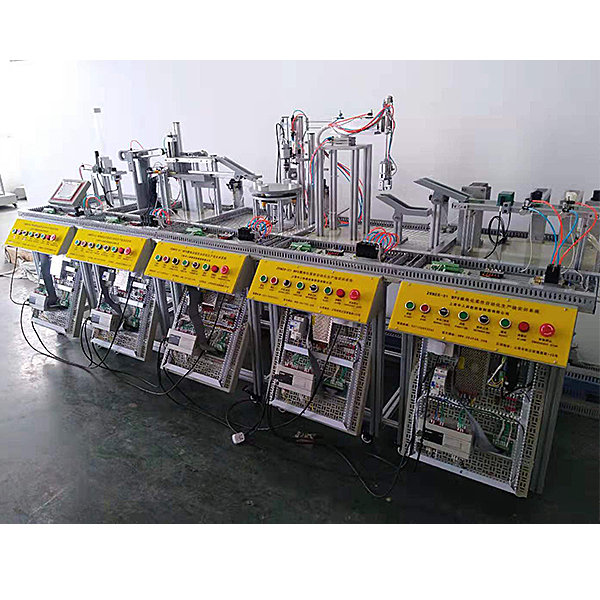 自动生产线模型实训台(图1) 自动生产线模型实训台,凸轮机构测绘实训台